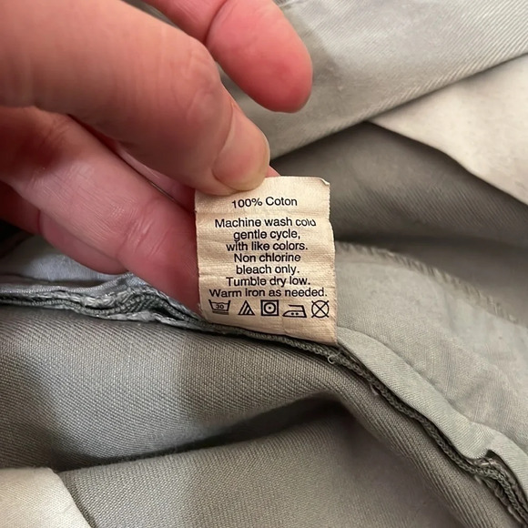 J. Crew Factory The Sutton Straight Fit Flat Front Chinos Men’s Size 35x32 - Picture 5 of 7